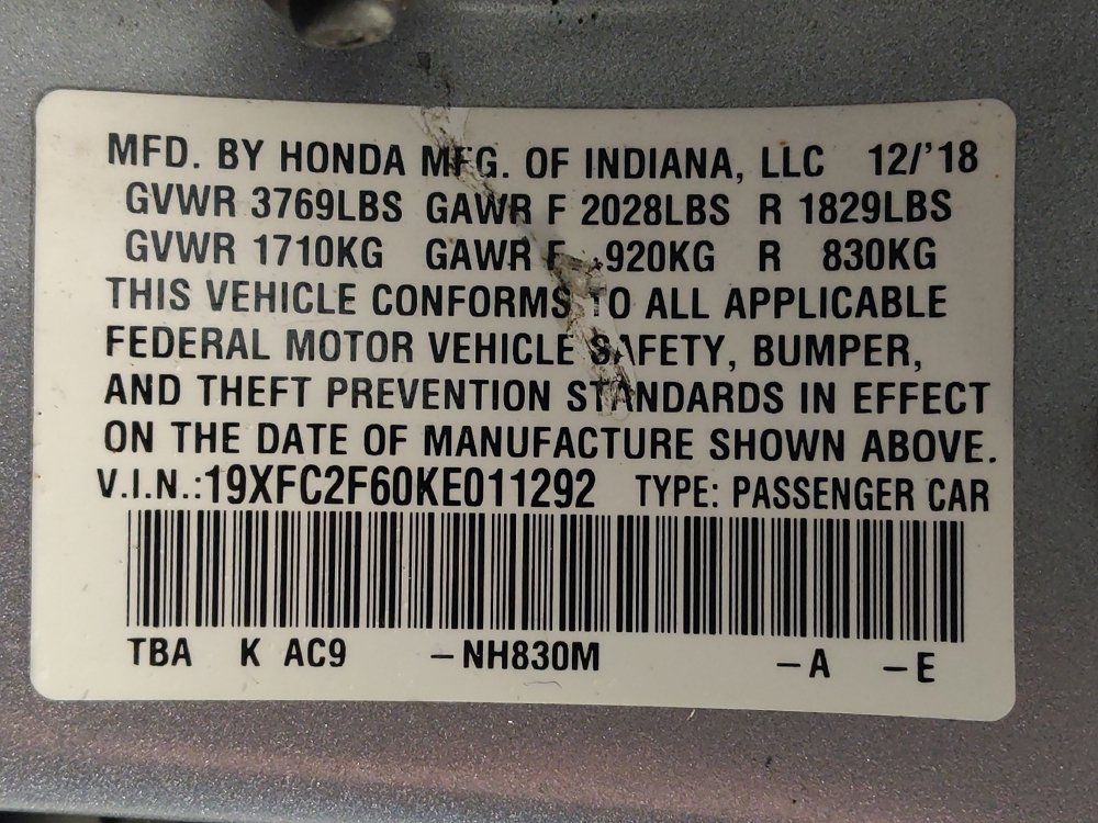 Used 2019 Honda Civic LX image 33