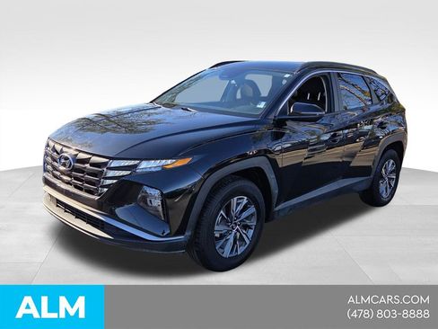 Used 2022 Hyundai Tucson Blue AWD/4WD image 1