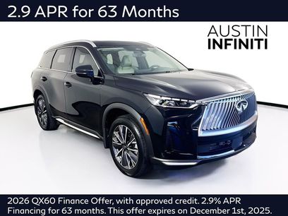 New 2026 INFINITI QX60 Luxe w/ Cargo Package