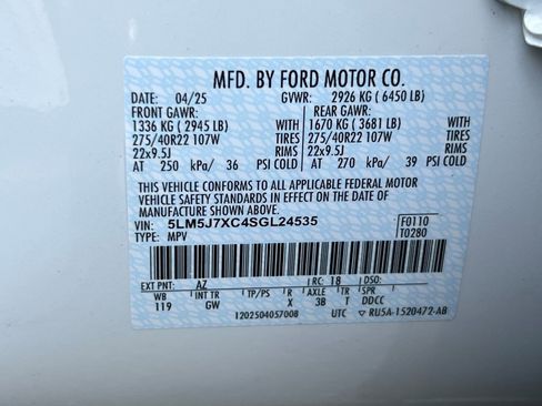 New 2025 Lincoln Aviator Reserve w/ Illumination Package image 23