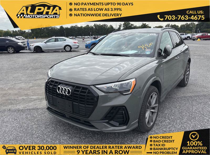 Used 2022 Audi Q3 2.0T Premium w/ Black Optic Sport Package AWD/4WD image 1