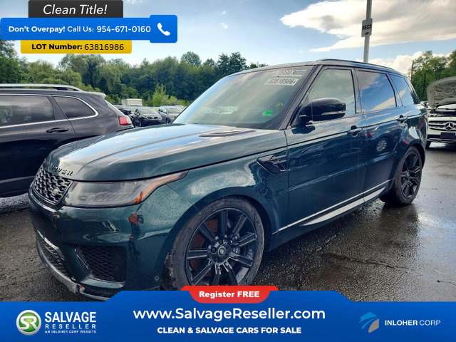 Used 2020 Land Rover Range Rover Sport HSE AWD/4WD image 1