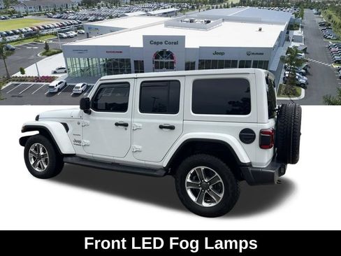 Used 2020 Jeep Wrangler Unlimited Sahara w/ LED Lighting Group AWD/4WD image 9