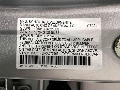 Used 2024 Honda Accord EX image 33