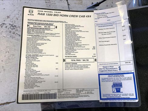 New 2026 RAM 1500 Big Horn image 14