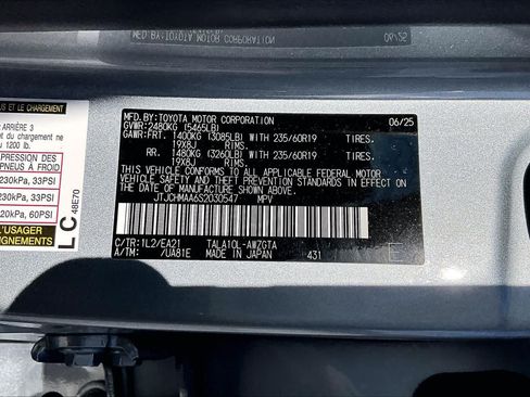 Used 2025 Lexus RX 350 Premium w/ Accessory Package (K3) FWD image 61