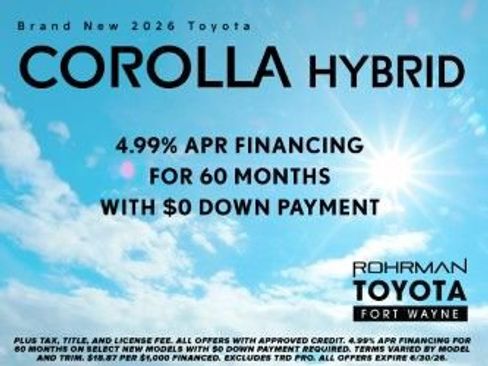 New 2026 Toyota Corolla LE FWD image 1