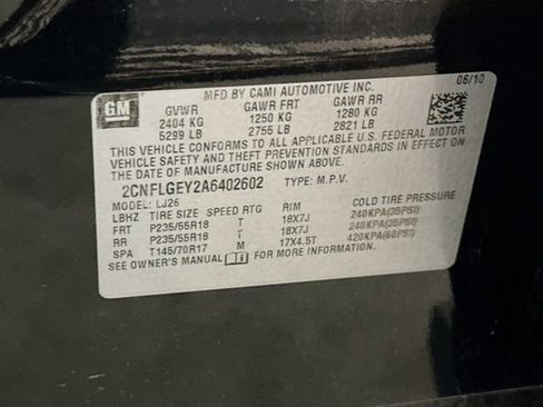 Used 2010 Chevrolet Equinox LTZ AWD/4WD image 30