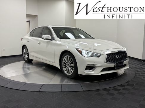 Certified 2023 INFINITI Q50 Luxe w/ Cargo Package RWD image 1