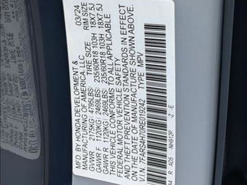 Certified 2024 Honda CR-V EX-L image 25