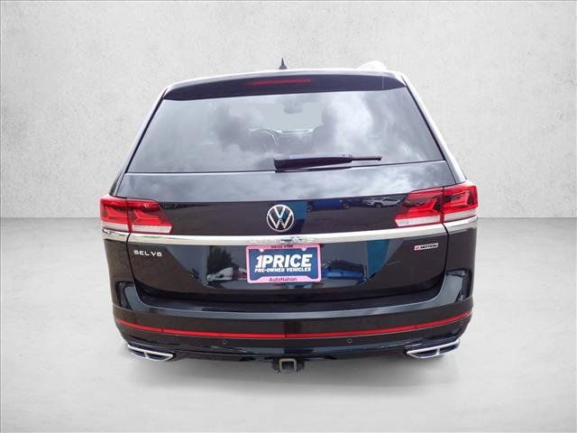 Used 2022 Volkswagen Atlas SEL R-Line AWD/4WD image 3
