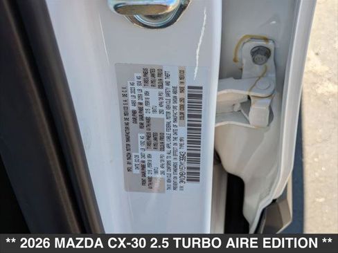 New 2026 MAZDA CX-30 Aire Edition image 15