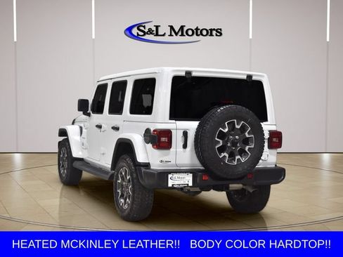 Used 2024 Jeep Wrangler Unlimited Sahara w/ Technology Group AWD/4WD image 6