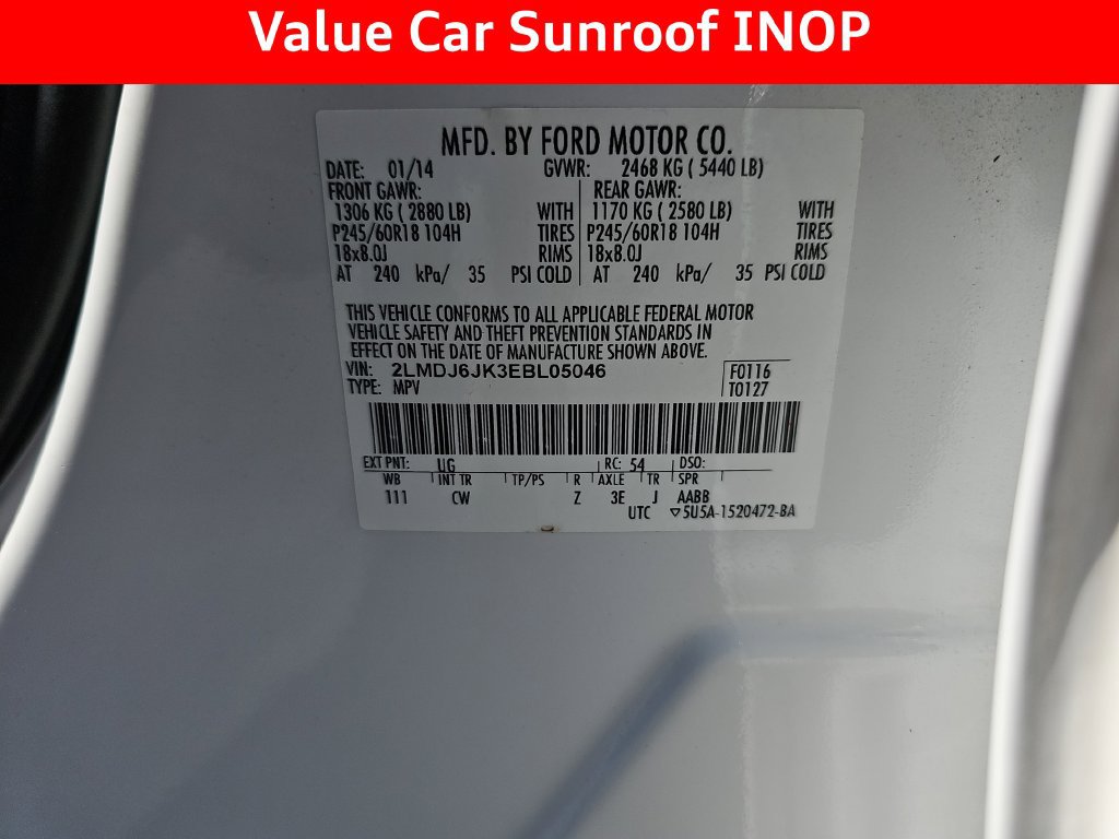 Used 2014 Lincoln MKX FWD w/ Equipment Group 102A image 30