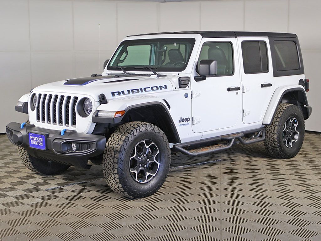 Used 2022 Jeep Wrangler Unlimited Rubicon 4xe w/ Cold Weather Group AWD/4WD image 6