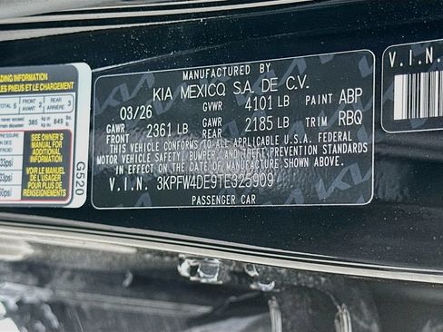 New 2026 Kia K4 GT-Line Turbo FWD image 31