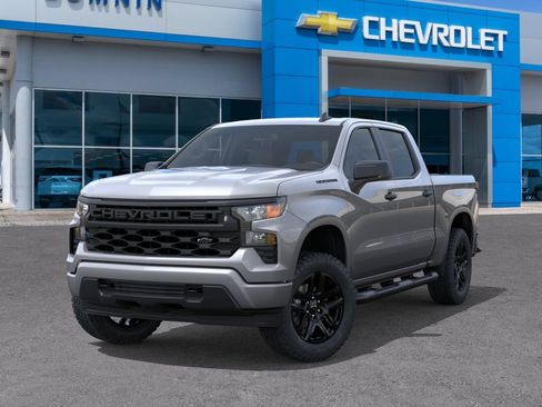 New 2026 Chevrolet Silverado 1500 Custom w/ Turbomax Blackout Package RWD image 7