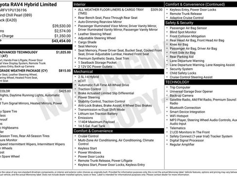 Certified 2023 Toyota RAV4 Limited AWD/4WD image 32