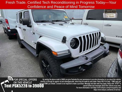 Used 2019 Jeep Wrangler Unlimited Sahara AWD/4WD image 1