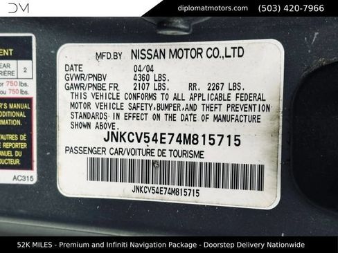 Used 2004 INFINITI G35 Coupe w/ Premium Pkg RWD image 49