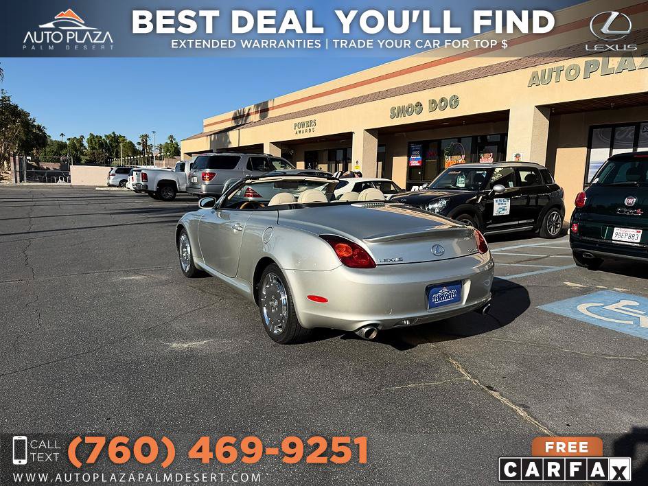Used 2002 Lexus SC 430 Convertible RWD image 5