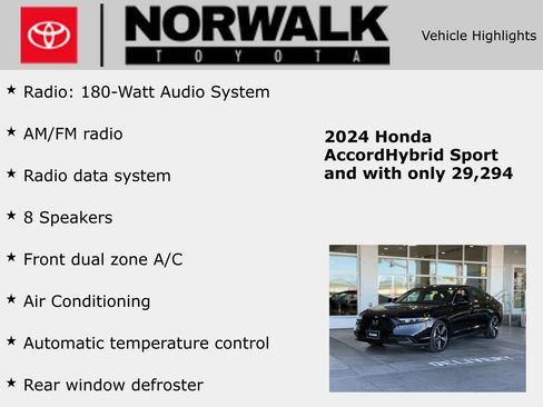 Used 2024 Honda Accord Sport image 10