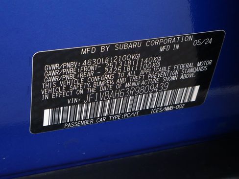 Used 2024 Subaru WRX Premium AWD/4WD image 20
