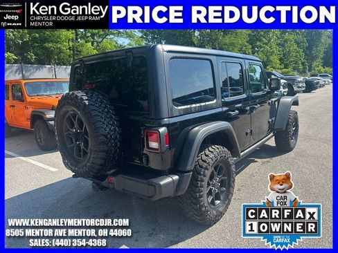 Certified 2025 Jeep Wrangler Unlimited Sport S 4xe AWD/4WD image 10