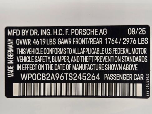 Certified 2026 Porsche 911 Carrera 4 GTS image 14