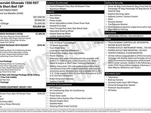 Used 2021 Chevrolet Silverado 1500 RST w/ Convenience Package II image 34