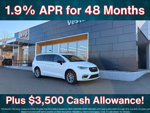 New 2026 Chrysler Pacifica Select AWD/4WD image 1