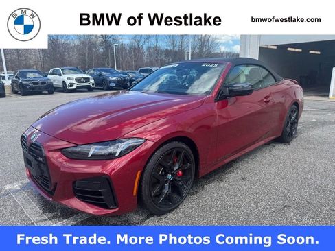 Certified 2025 BMW 440i xDrive Convertible w/ Premium Package image 1