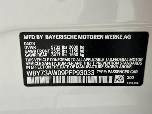 Certified 2023 BMW i4 eDrive40 w/ Premium Package RWD image 19