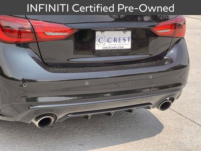 Certified 2023 INFINITI Q50 Red Sport 400 w/ Black Opal Edition RWD image 7