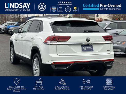 Certified 2022 Volkswagen Atlas Cross Sport SE w/ Panoramic Sunroof Package image 5