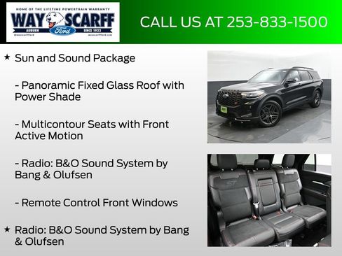 New 2026 Ford Explorer ST w/ Sun And Sound Package image 12