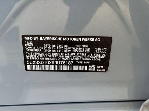 Used 2024 BMW X4 xDrive30i w/ Premium Package AWD/4WD image 36