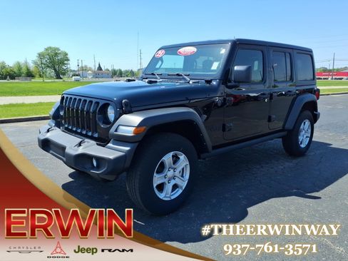 Certified 2023 Jeep Wrangler Unlimited Sport AWD/4WD image 3