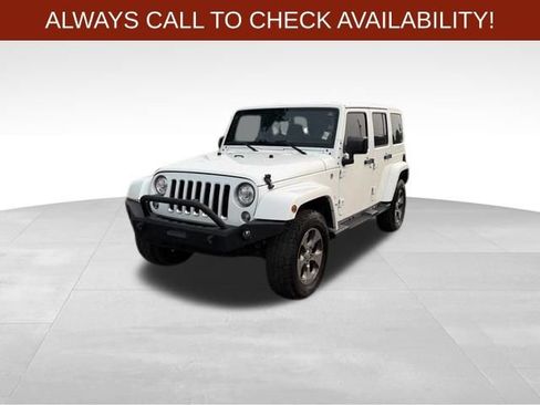 Used 2017 Jeep Wrangler Unlimited Sahara w/ Max Tow Package AWD/4WD image 3