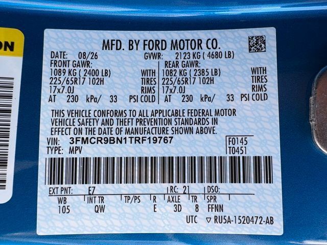 New 2026 Ford Bronco Sport Big Bend AWD/4WD image 29