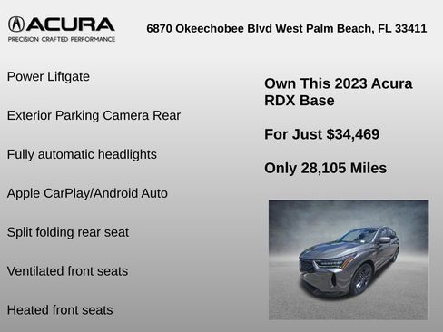 Used 2023 Acura RDX A-Spec FWD image 12