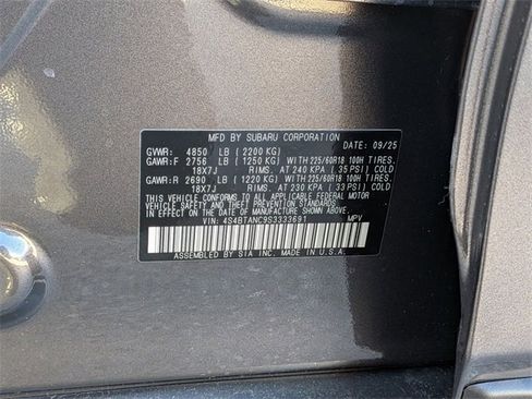 New 2025 Subaru Outback Limited image 35