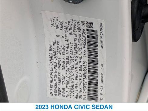Certified 2023 Honda Civic Sport image 26
