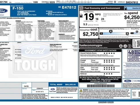 Used 2025 Ford F150 Lariat AWD/4WD image 2