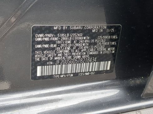 New 2026 Subaru Crosstrek 2.5i Sport AWD/4WD image 34