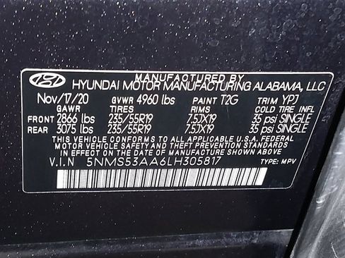 Used 2020 Hyundai Santa Fe Limited image 33