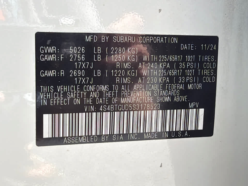 Used 2025 Subaru Outback Wilderness AWD/4WD image 37