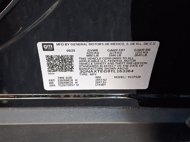 Certified 2026 Chevrolet Equinox RS w/ Convenience Package III AWD/4WD image 29