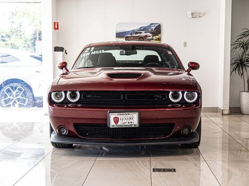 Used 2021 Dodge Challenger R/T w/ Blacktop Package RWD image 2