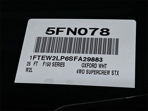 New 2025 Ford F150 STX w/ Equipment Group 201A FX4 image 17